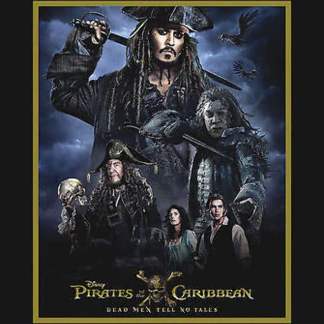 Handmade Tapestry "Pirates of the Carribean”