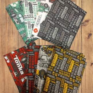 Assorted Tonka Flat Fold Assortment 16 Yard Bundle Cotton Fabric