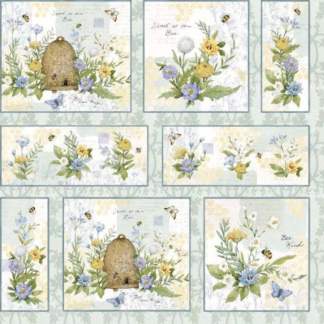 Sweet As Can Bee Patch Cotton Fabric