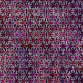 SCI-FI Magenta Cotton Fabric