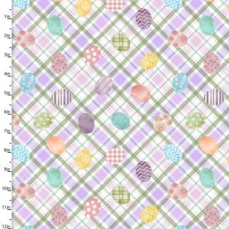 Handmade Placemat Or Table Runner Bunny Kisses & Easter Wishes Easter Eggccelenc