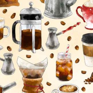 Perfect Blend Cream Cotton Fabric