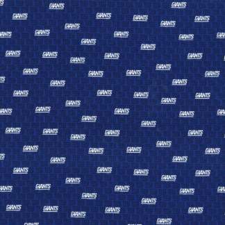 NY Giants Mini Cotton Fabric