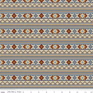 Handmade Placemat Or Table Runner Back of the Chutes Stripe Parchment