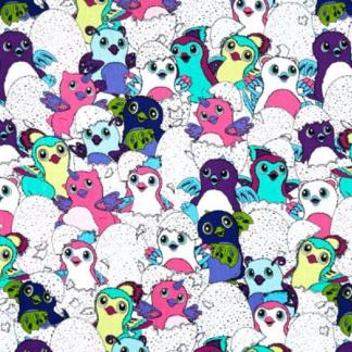 Hatchimals Packed Cotton Fabric
