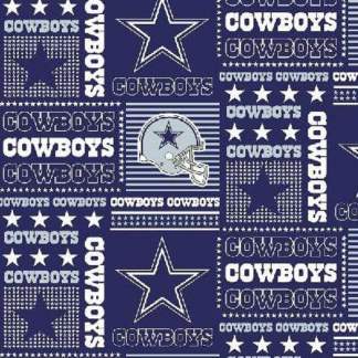 Handmade Valance or Curtain Panel Cowboys Patch