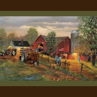 Handmade Tapestry "Farm Americas Heartland”