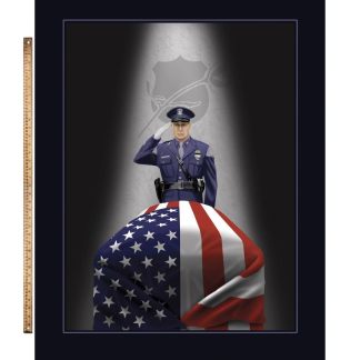 End of the Watch (43.5" x 36") Panel Fabric
