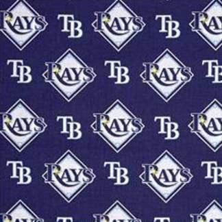 Tampa Bay Rays Cotton Fabric