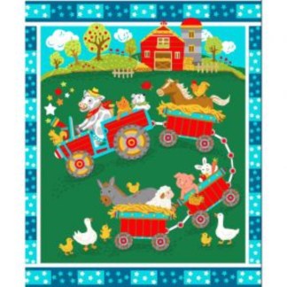 Handmade Tapestry “Farm Tractor"