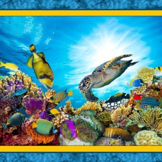 Handmade Tapestry “Coral Reef"