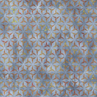 Handmade Valance or Curtain Panel SCI-FI Grey