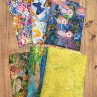 6 Half Yards -Assorted Love is All Around Half Yard Bundle