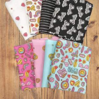 8 Half Yards -Assorted Barbie Half Yard Bundle