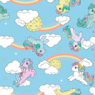 My Little Pony Retro Cotton Fabric