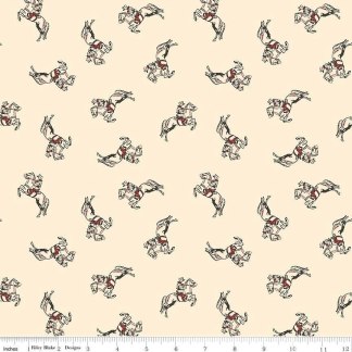 Handmade Placemat Or Table Runner Cowboys Cowboy Cream