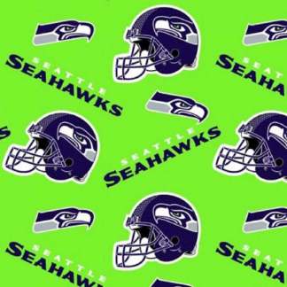 Seattle Seahawks Solid Green Fleece Fabric