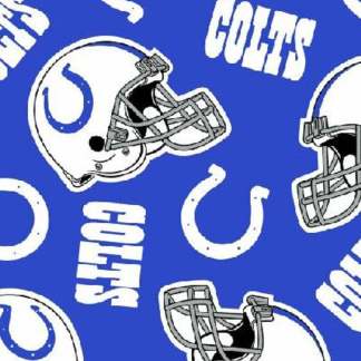Indianapolis Colts Solid Fleece Fabric
