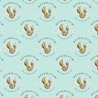 Harry Potter Golden Snitch Cotton Fabric