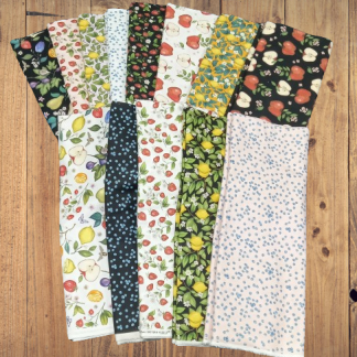 10 Half Yards - Assorted Windham Just Fruit Half Yard Bundle