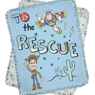 48" Wide Toy Story To The Rescue No Sew Fleece Blanket Kit