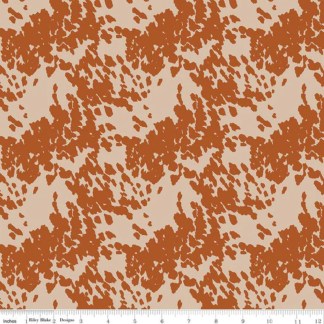 John Wayne Courage Cowhide Sand Cotton Fabric