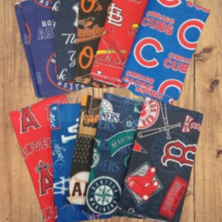 10 Fat Quarters - Assorted MLB Fat Quarter Cotton Bundle