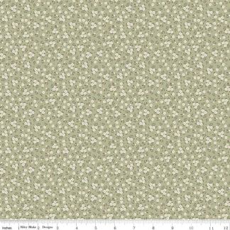 Anne of Green Gables Ditsy Sage Cotton Fabric