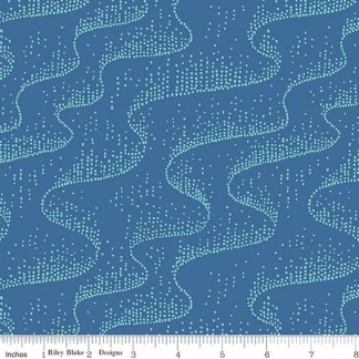Northern Lights Flannel Aurora Ocean Flannel Fabric