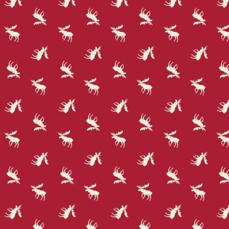 North of Ordinary Moose Cotton Fabric