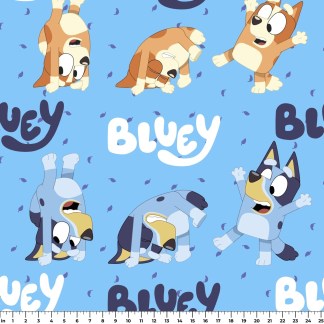 Boogie & Bounce - BBC Bluey & Bingo Fleece Fabric