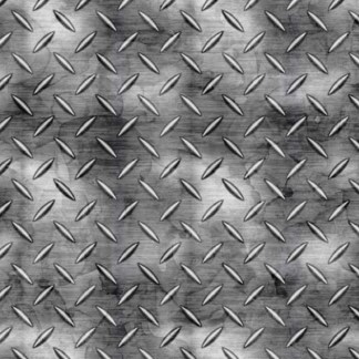 American Heroes Police Metal Plate Texture 60" Wide Cotton Fabric