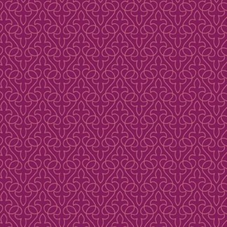 Little Witch Lace Magenta Cotton Fabric