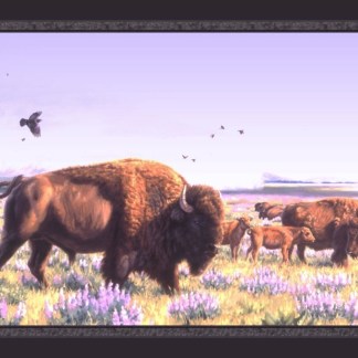 45" Summer Shower Buffalo Panel