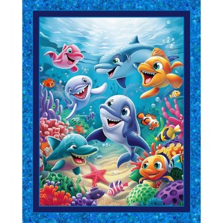 Sea Buddies Cotton Panel