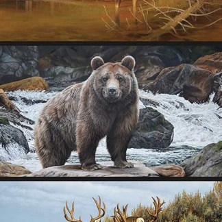 Majestic in Nature Majestic Animals Cotton Panel