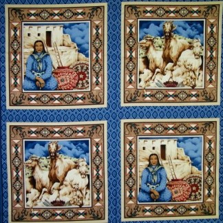 45" Native Legacy Cotton Pillow Panel