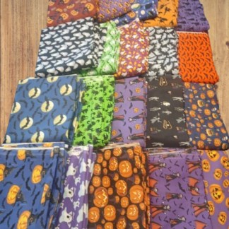 Assorted Halloween Bundle #2 Flat Fold Assortment 21 Yard Bundle Cotton Fabric