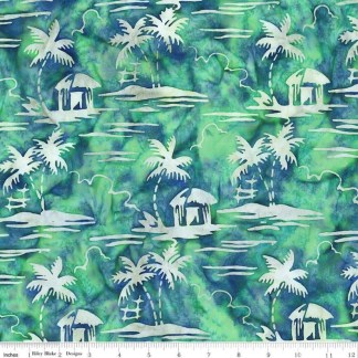 Expressions Batiks Places You'll Go Pool Party Cotton Fabric