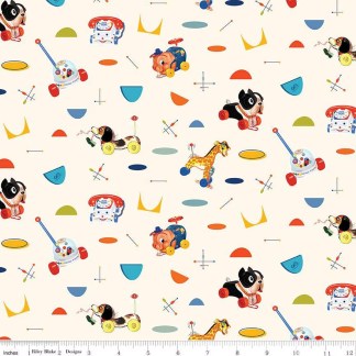 Pop 'n Play Main Le Creme Cotton Fabric