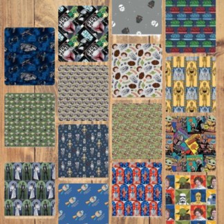 10 Fat Quarters - Assorted Star Wars Fat Quarter Bundle