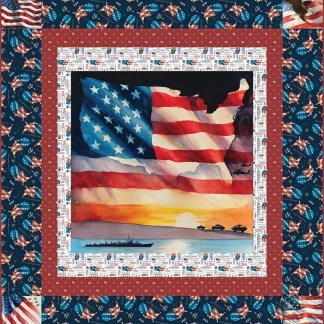 Letters From Home Panel Quilt Boxed Kit