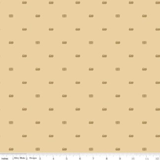 Thomas & Friendsâ„¢ 80th Anniversary Train Dots Flax Cotton Fabric