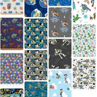 10 Fat Quarters - Assorted Woody and Friends Fat Quarter Bundle