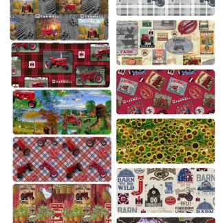 4 Fat Quarters - Assorted Farmall Fat Quarter Bundle