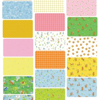 Assorted 100 Aker Woods Fabric - 1 lb Scrap Bundle