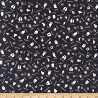 Into The Woods Crazy Arrows Gray Cotton Fabric