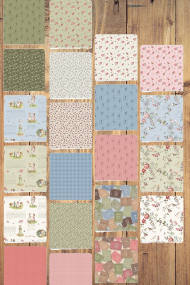 10 Half Yards - Assorted Anne of the Green Gables Half Yard Bundle