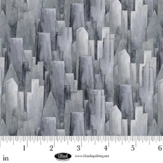 Let's Get Building City Skyscrapers Cotton Fabric