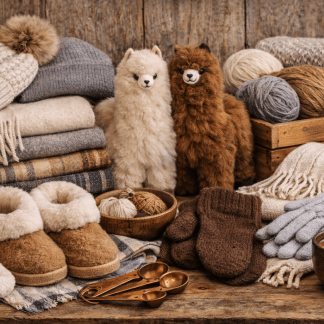 Alpaca Apparel and Decor